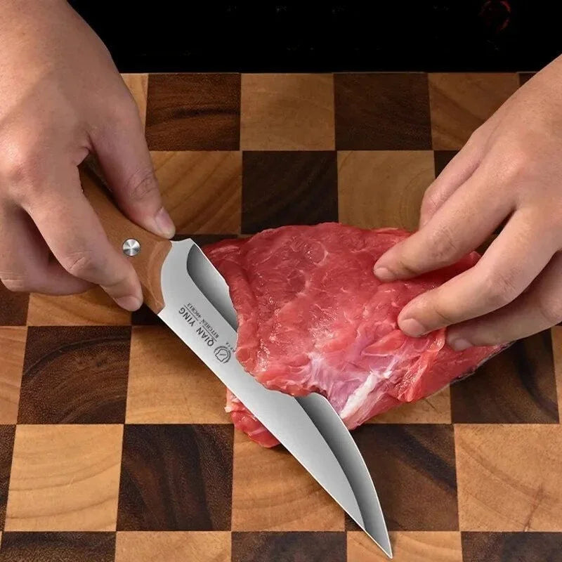 Stainless Steel Boning Knife – Sharp Chef's Butcher Knife Boning Knife Axl