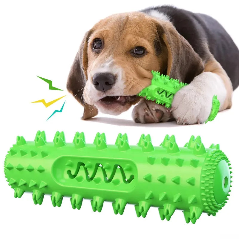 Squeaky Dog Molar Stick – Silicone Treat-Dispensing Chew Toy Dog Chew Toy Axl
