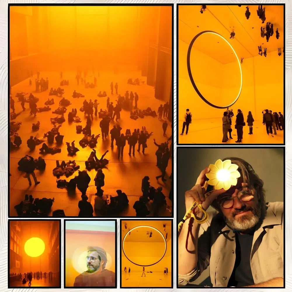 Olafur Eliasson HD PVC Self-Stick Wall Art Poster | Home Decor Wall Art Poster Axl