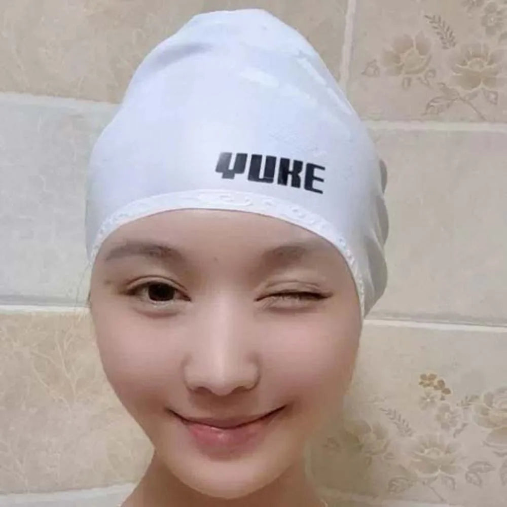 Elastic Silicone Swim Cap – Waterproof Diving & Snorkeling Hat Silicone Swim Cap Axl