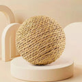 Extra Large Sisal Ball Cat Toy – Chew, Scratch & Teaser Wand Cat Scratching Toy Axl 8cm-1pc
