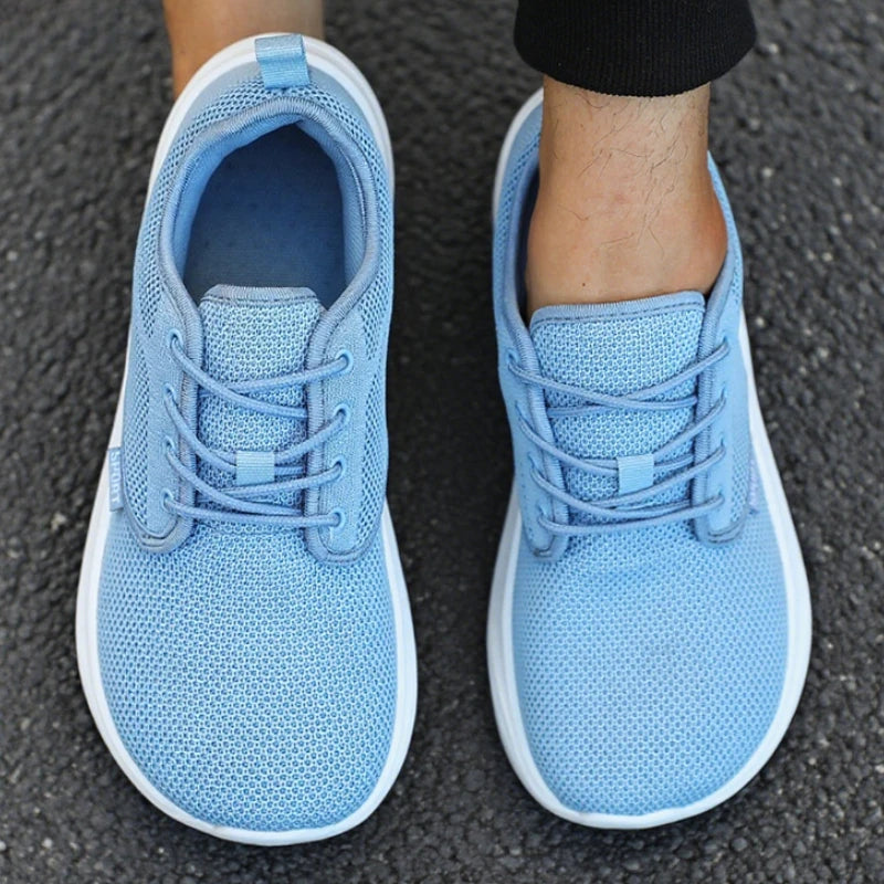 ZULIWAGN Wide Toe Zero Drop Sneakers – Unisex Walking Shoes Walking Sneakers Axl