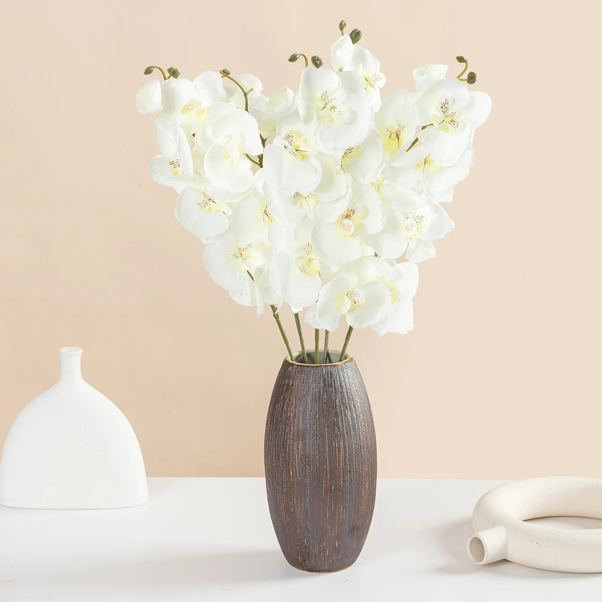 Artificial Silk Butterfly Orchid Branch – Wedding & Home Decor Artificial Flower Branch Axl