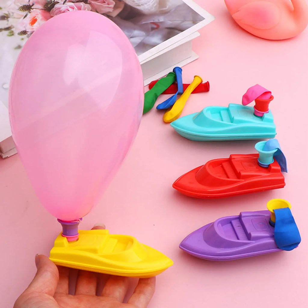 DIY Balloon Boat Science Toy – Kids Bath & Party Favor Kids Science Toy Axl