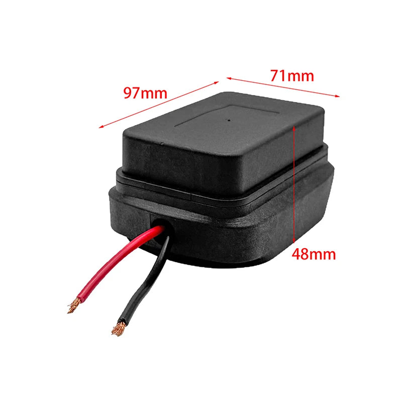18V/21V Li-Ion Battery Adapter Converter – BL1830 BL1840 BL1850 Battery Output Adapter Axl 1Pc