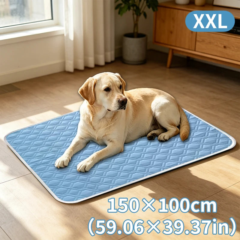KEMORELA 2-Pack Dog Cooling Mat – Washable Pet Bed All Sizes Dog Cooling Mat Axl 2PCS 150x100cm