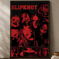 Slipknot HD PVC Self-Stick Wall Art Poster – Waterproof Decor Wall Art Poster Axl White19 60X90cmNoframe