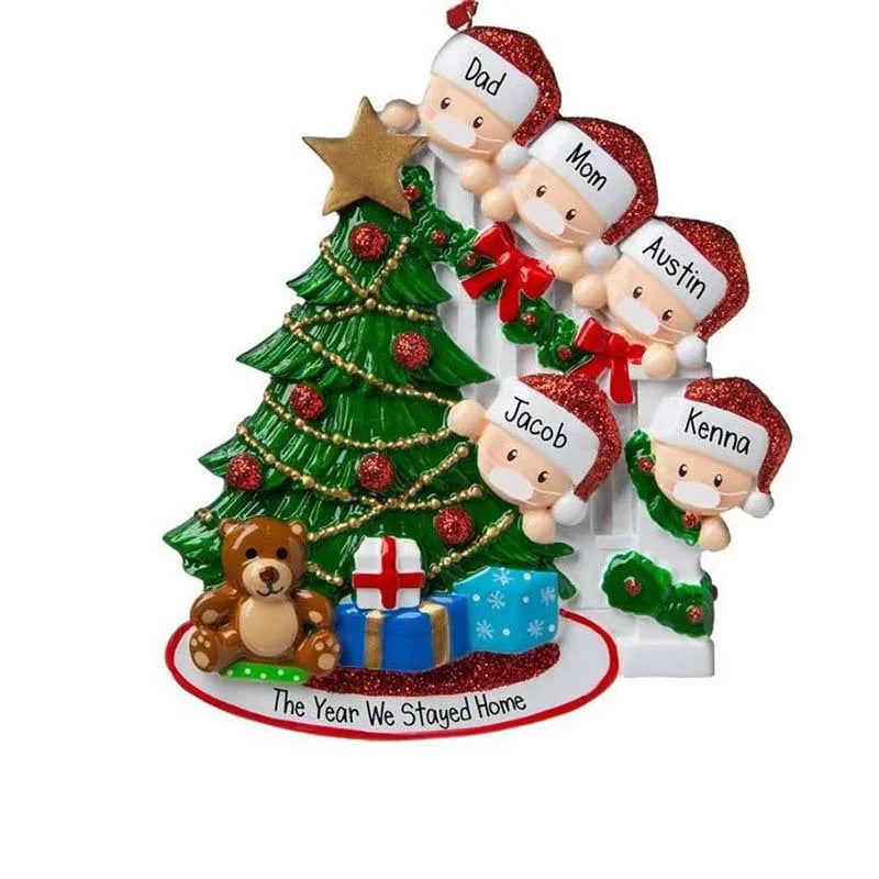 Reindeer Family Christmas Tree Ornament Pendant | 2–6 People Christmas Tree Ornament Axl style 7 3