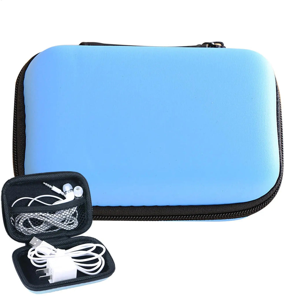 Travel Electronics Organizer Bag – Portable Tech Accessories Pouch Electronics Organizer Bag Axl