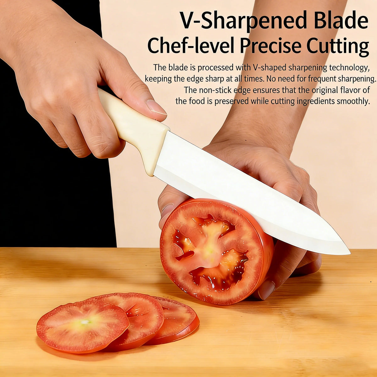 Japanese Ceramic Paring Knife – Sharp Fruit & Veg Kitchen Knife Ceramic Paring Knife Axl