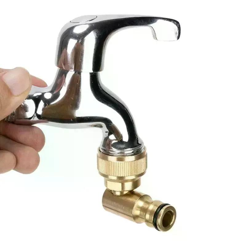 Brass Hose Swivel Quick Connector – Universal Anti-Leak Adapter Hose Quick Connector Axl