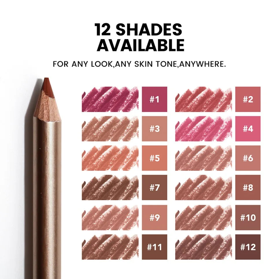 Vegan Waterproof Matte Lip Liner – Long-Lasting Lipliner Matte Lip Liner Axl