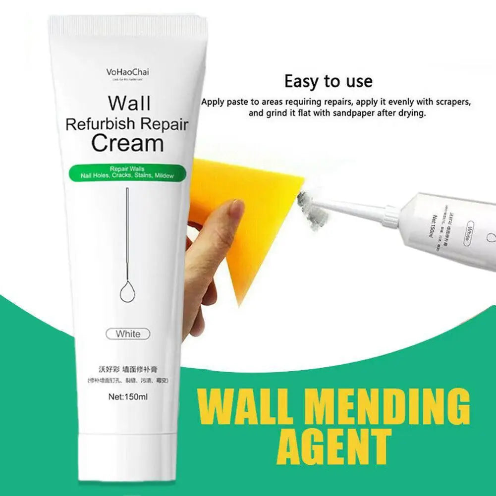 Wall Crack & Nail Hole Filler Putty 150ml – Quick-Set Repair Wall Repair Putty Axl