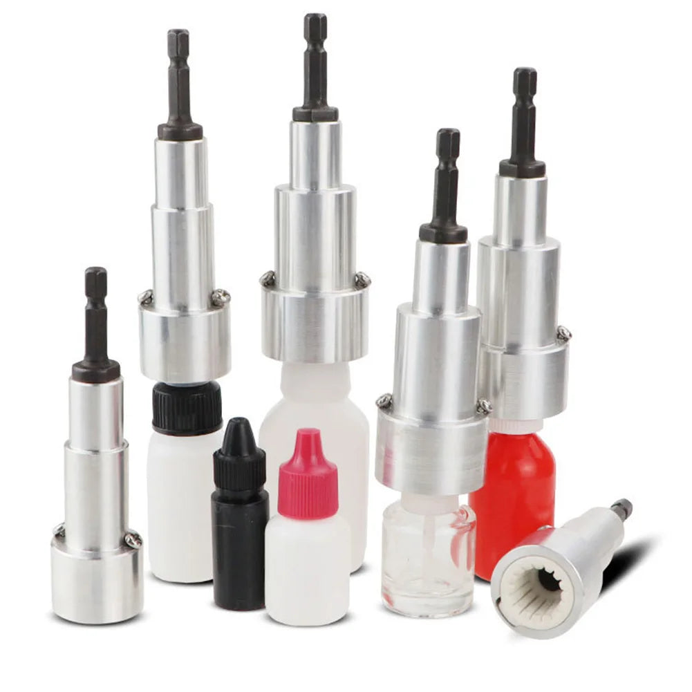 Electric Bottle Capping Head 1/4" Hex Drill Adapter 8–18mm Bottle Capping Adapter Axl