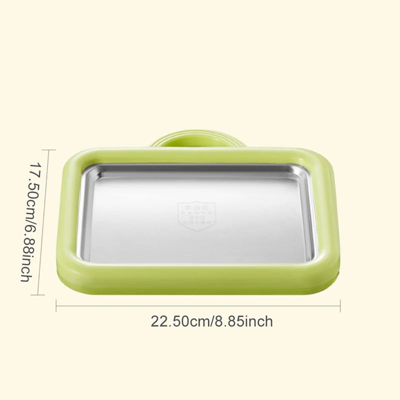 DIY Rolled Ice Cream Maker Plate – Frozen Yogurt & Gelato Ice Cream Maker Axl green
