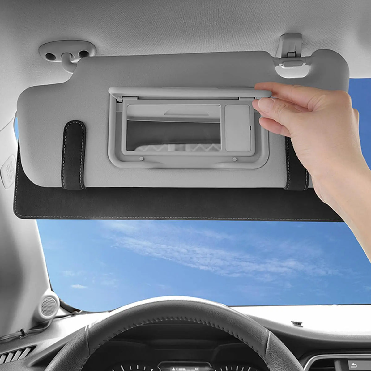 Polarized Car Sun Visor Extender – Anti-Glare Driving Shield Car Sun Visor Axl