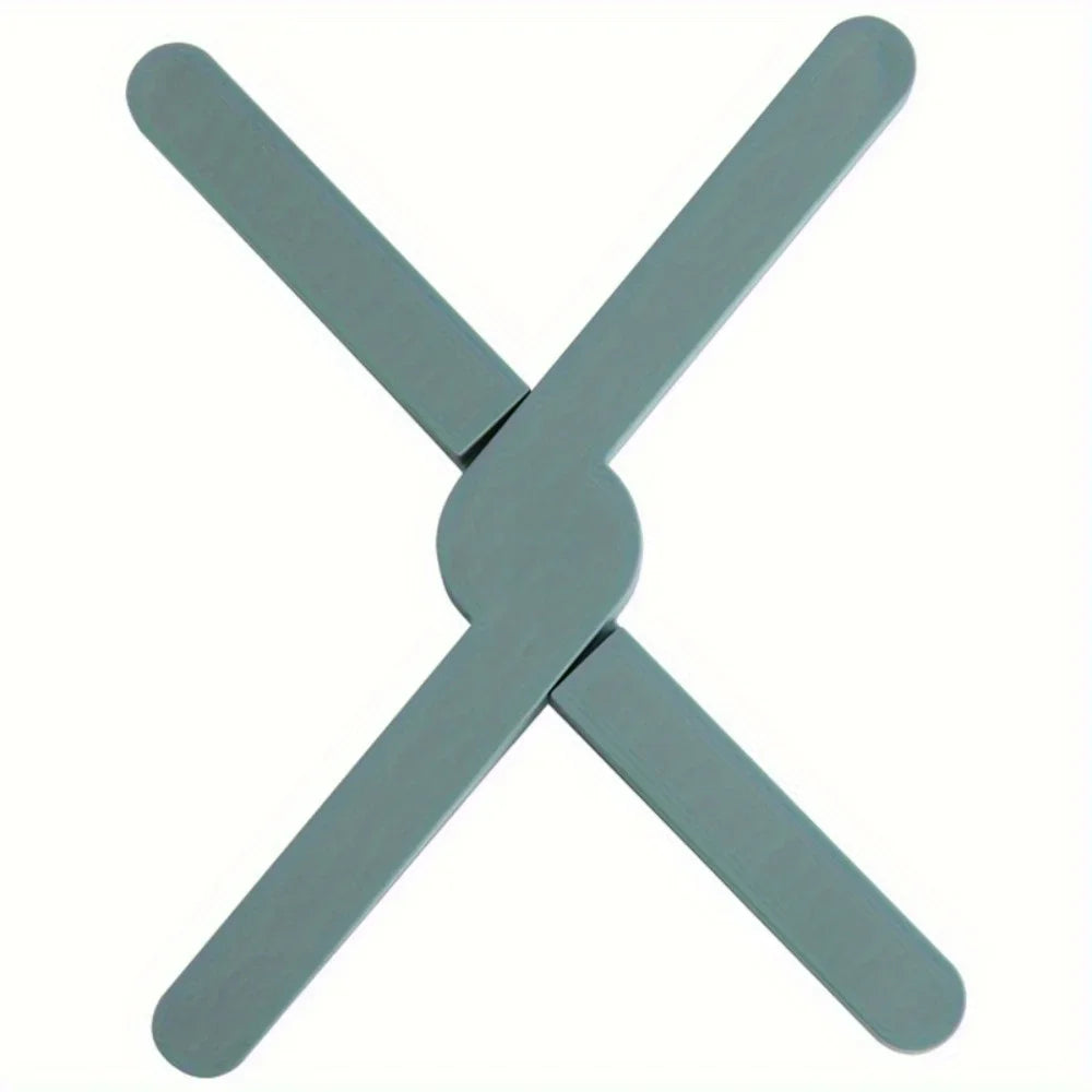 Foldable Cross Cooking Rack & Tabletop Protector – Wood Trivet Kitchen Trivet Rack Axl