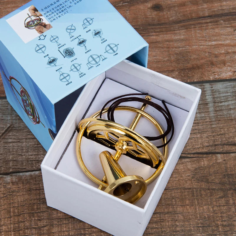 Self-Balancing Anti-Gravity Gyroscope Finger Top Toy Gyroscope Spinning Top Axl