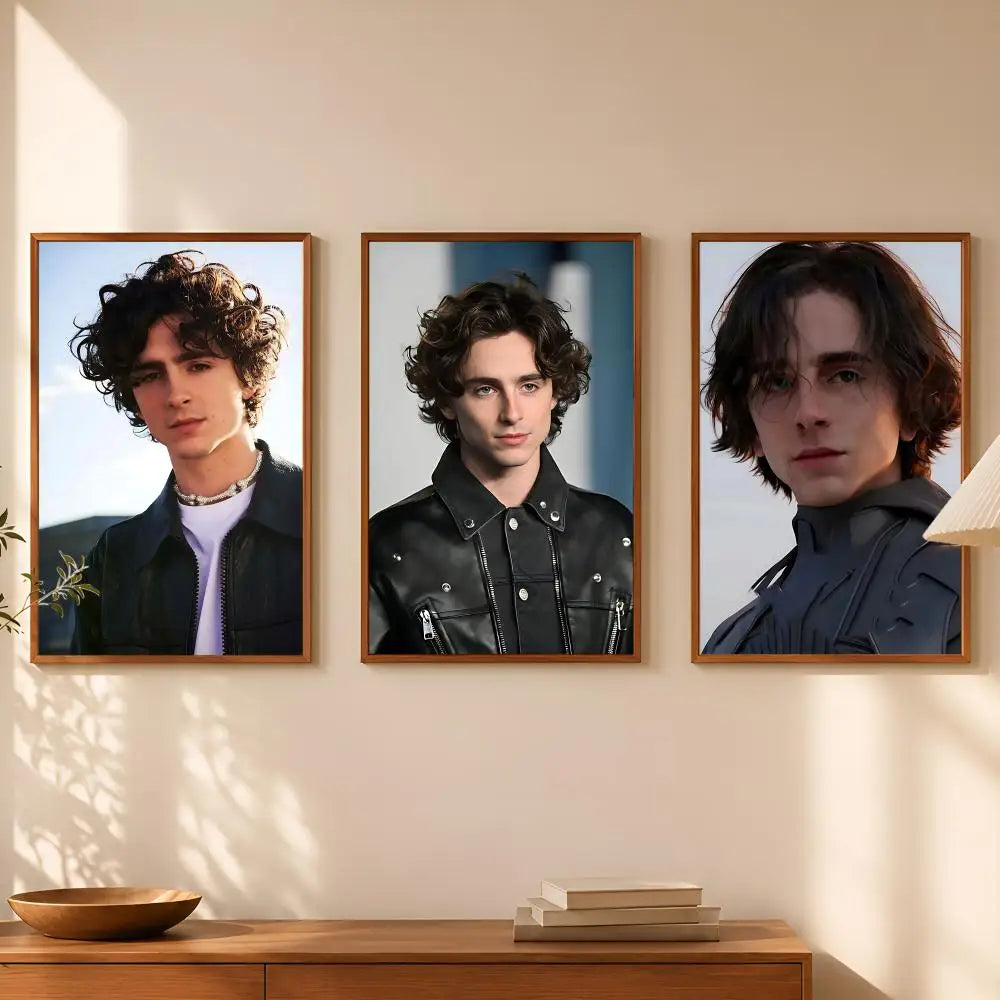 Timothée Chalamet HD Wall Poster – Self-Stick Waterproof Decor Wall Art Poster Axl