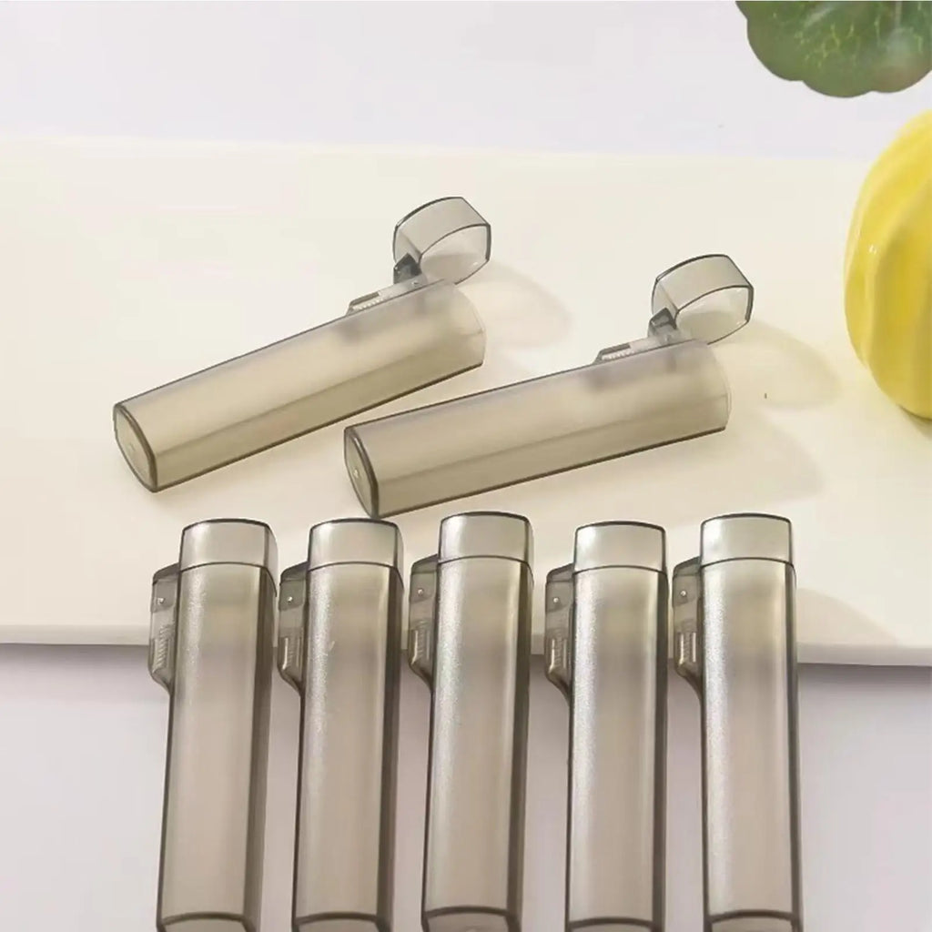 Clear Portable Toothpick Holder with Lid | Travel & Table Toothpick Holder Axl