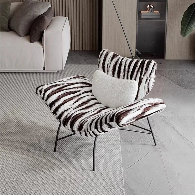 Luxury Velvet Single Sofa Chair – Modern Living Room Armchair Luxury Armchair Axl