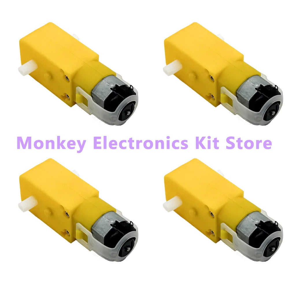 2WD Smart Robot Car Chassis Kit – Speed Encoder & Battery Box Robot Car Kit Axl 4PCS motor