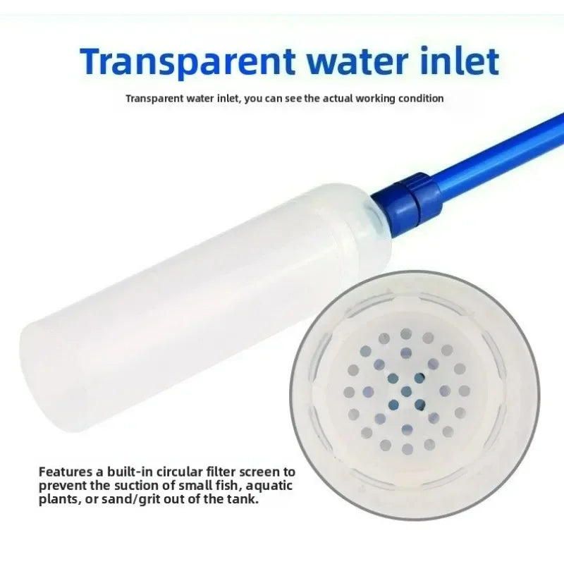 Semi-Automatic Aquarium Gravel Vacuum Siphon Pump Cleaner Aquarium Gravel Vacuum Axl