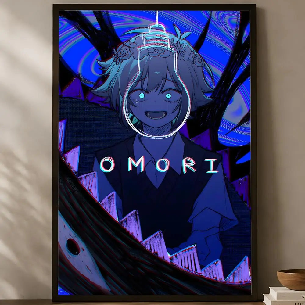 Game O-OMOR Self-Stick HD Wall Art Poster – Waterproof Decor Wall Art Poster Axl White14 15X20cmNoframe