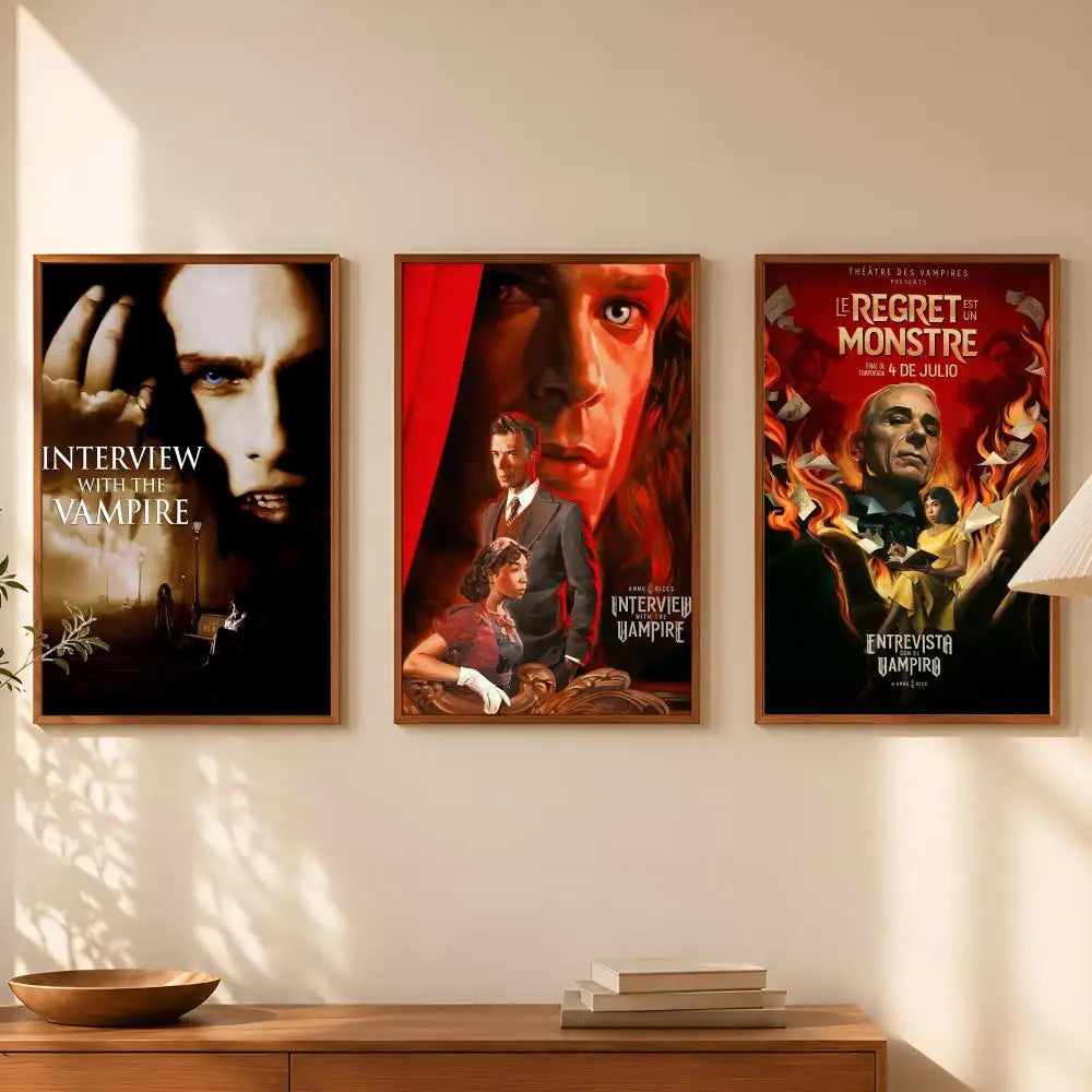 Interview With The Vampire HD PVC Self-Stick Wall Art Poster Wall Art Poster Axl
