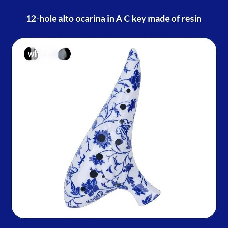 12-Hole Alto C Ocarina – Resin Wind Instrument for Beginners Wind Instrument Axl 3