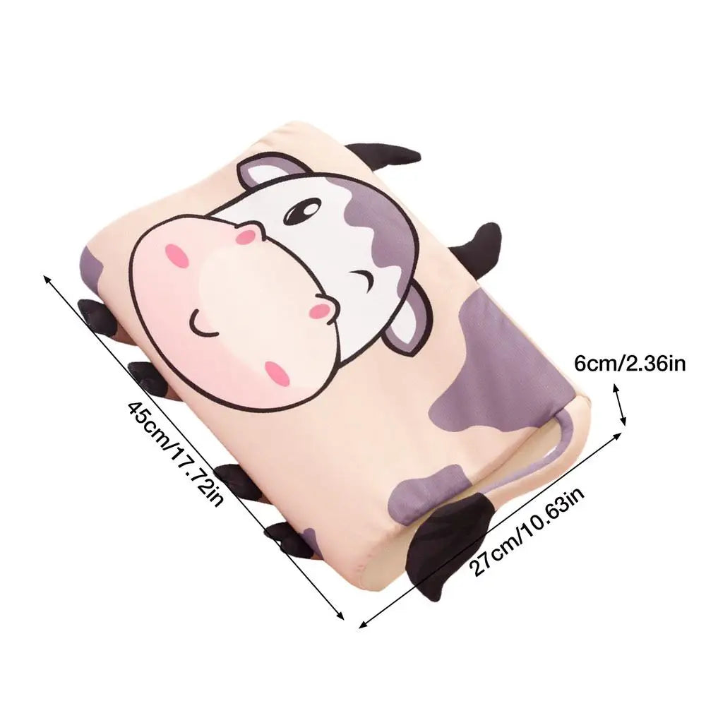 Kids Toddler Crib Pillow – Soft Ergonomic Sleep Cushion Toddler Crib Pillow Axl kaka cow