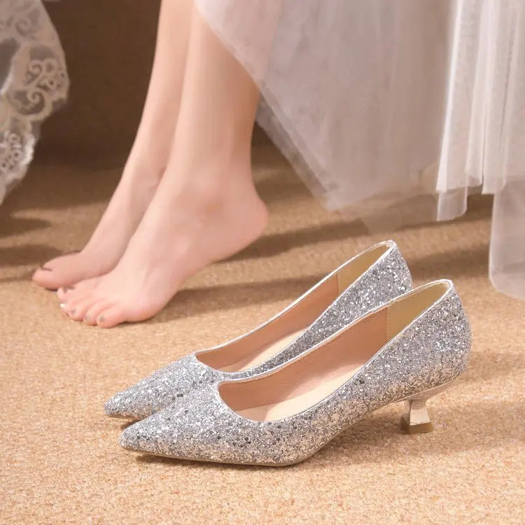 Crystal Wedding High Heels – Bridal Stiletto Pumps for Women Bridal Stiletto Heels Axl