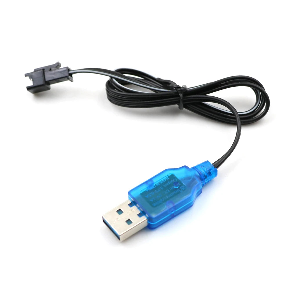 3.7V USB Charger Cable for RC Car & Helicopter – 0.5m USB Charger Cable Axl