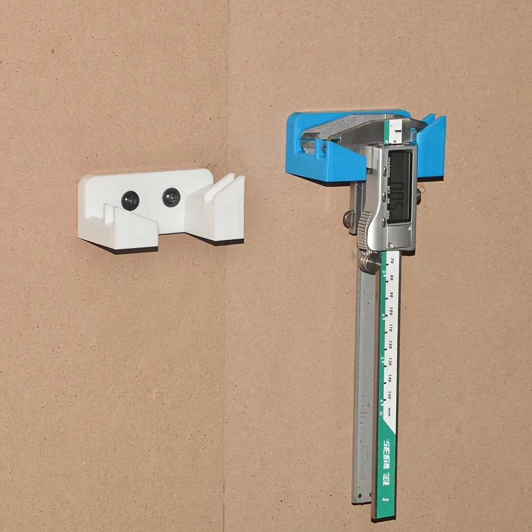 Wall Mount Vernier Caliper Holder – Double Hook Rack Tool Storage Rack Axl