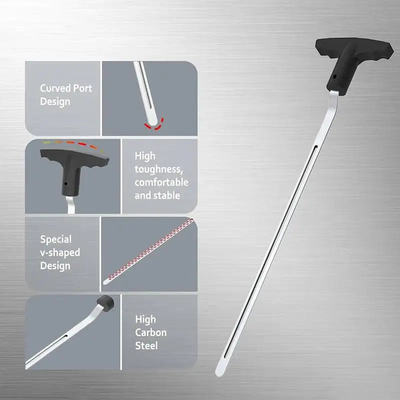 Golf Grip Removal Tool – V-Groove Club Grip Remover Golf Grip Tool Axl
