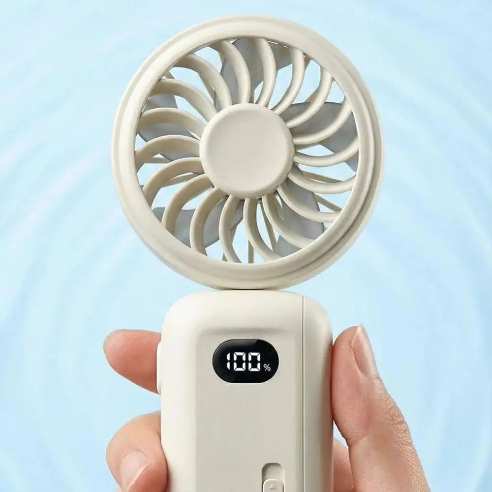 3-in-1 USB Rechargeable Clip Fan – Silent Mini Desktop Fan Portable Clip Fan Axl