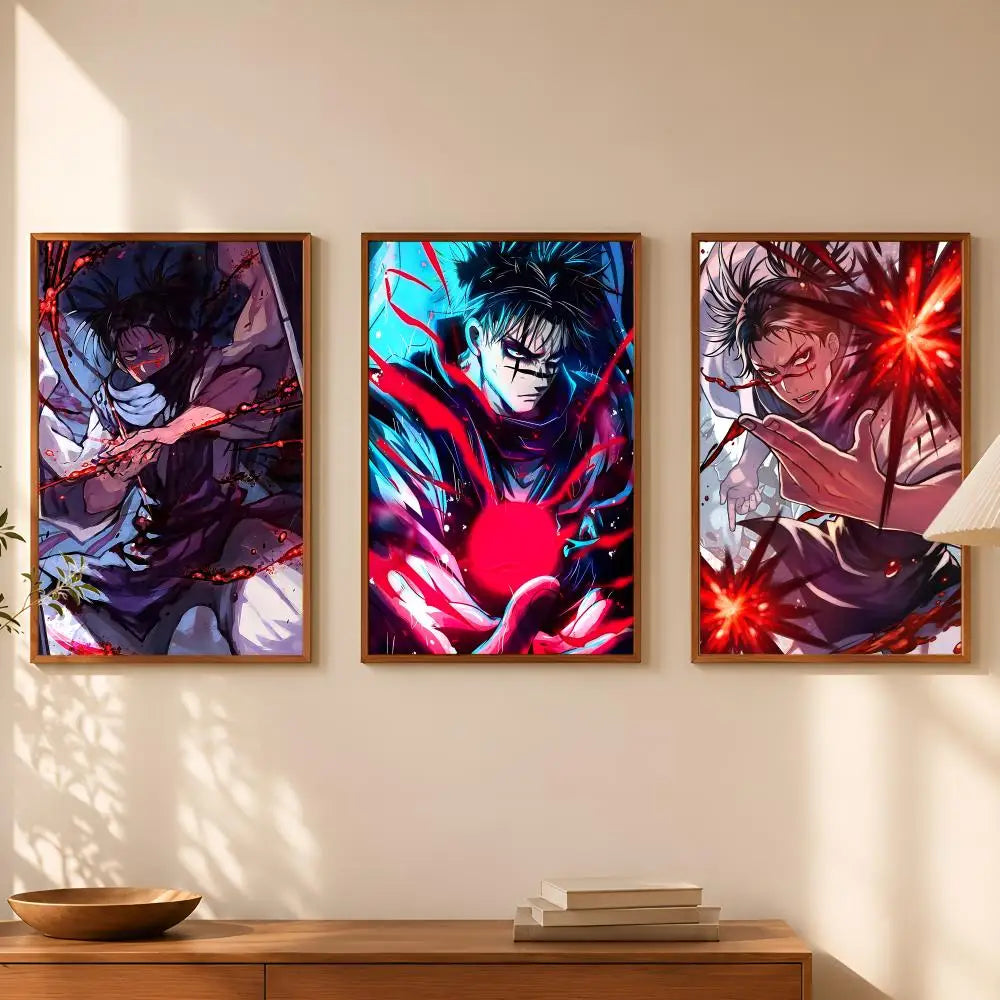 Anime Choso Self-Stick HD Wall Poster – Waterproof PVC Decor Anime Wall Poster Axl