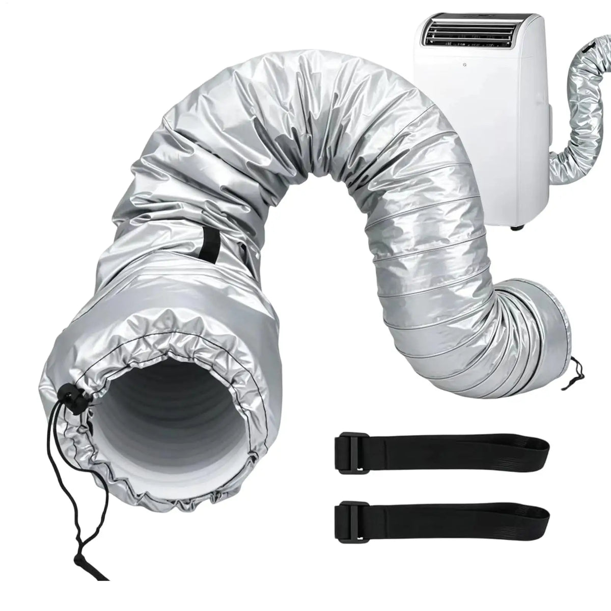 Portable AC Hose Insulation Sleeve | Heat-Resistant Duct Cover AC Hose Insulation Axl
