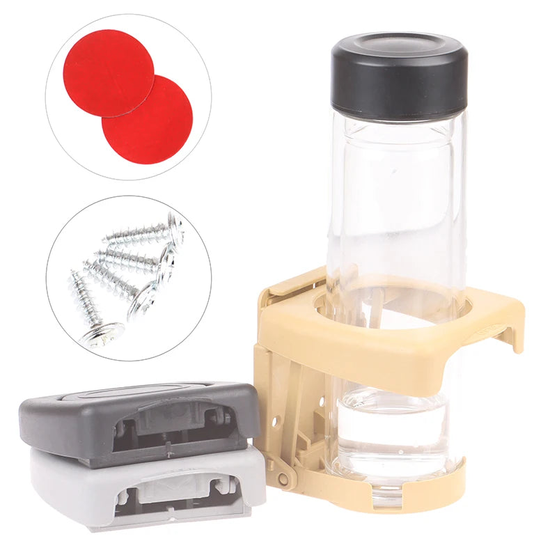 Universal Folding Car Cup Holder – Wall-Mount Drink Stand Car Cup Holder Axl