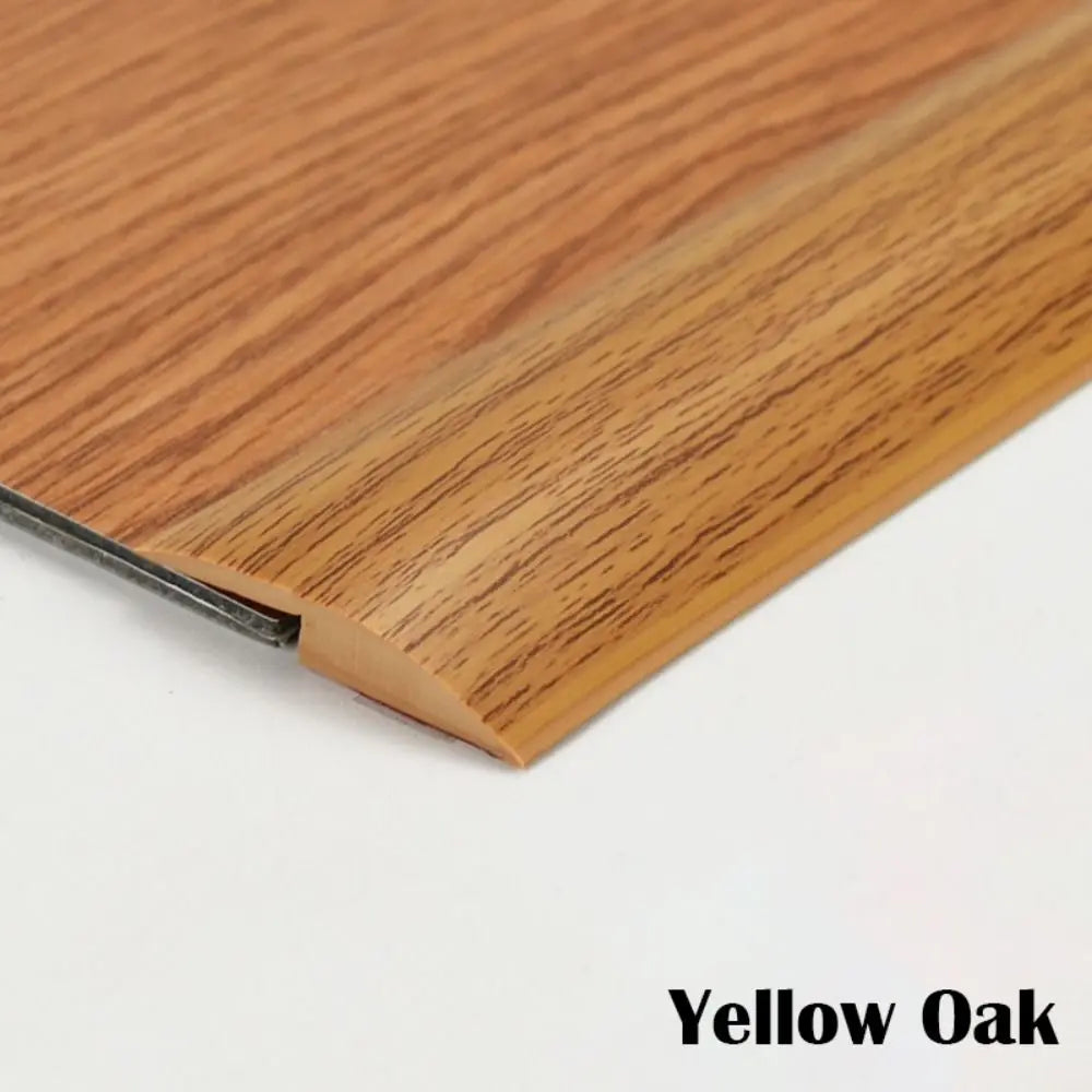 Self-Adhesive PVC Floor Transition Strip – 100cm Threshold Cover Floor Transition Strip Axl Yellow Oak