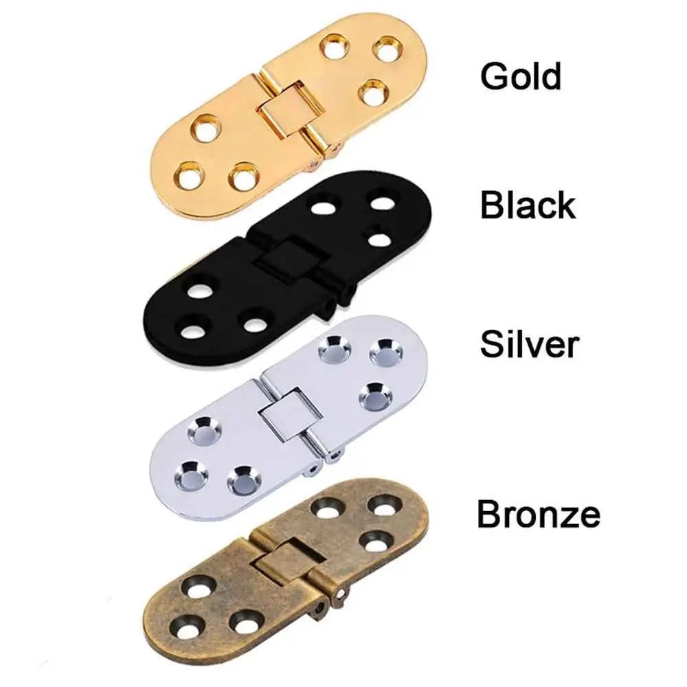 Zinc Alloy 180° Flush Cabinet Door Hinges | Semicircle Style Cabinet Door Hinges Axl