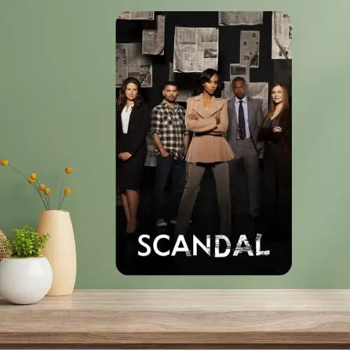 Scandal TV Show Metal Poster Sign – Vintage Aluminum Wall Art Metal Wall Sign Axl aluminum sign aluminum 20x30cm