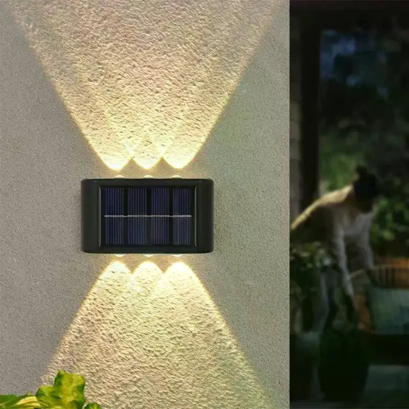 Solar Dusk to Dawn LED Wall Light – Waterproof Outdoor Lamp Solar Wall Light Axl