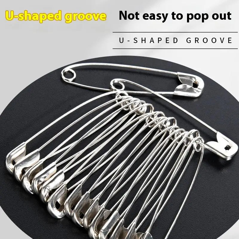 Vintage Safety Pins & Paper Clips Assortment 10–300 PCS Safety Pins Assortment Axl