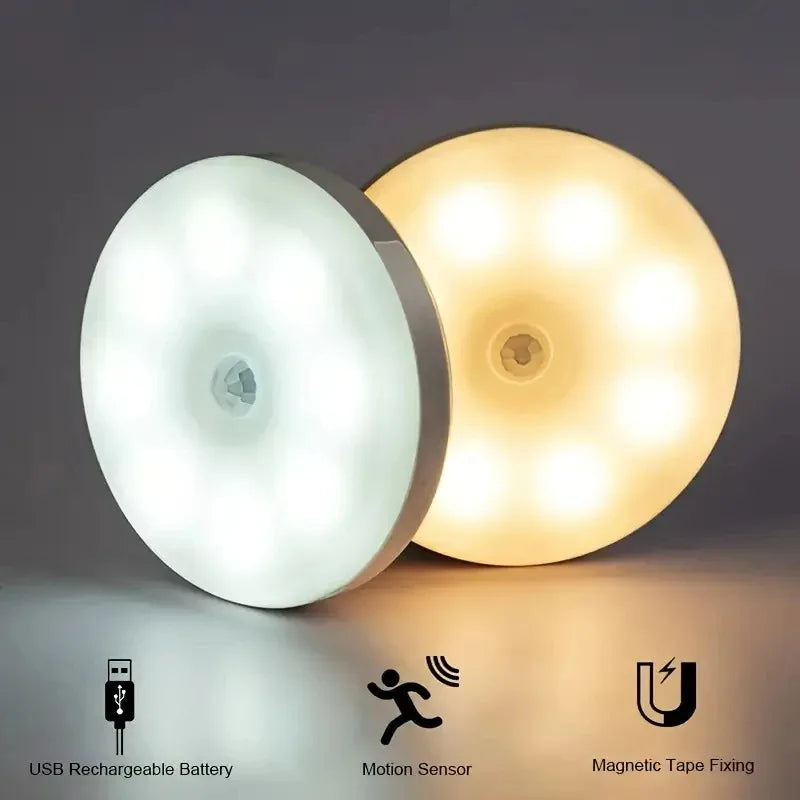 Wireless Motion Sensor LED Night Light for Stairs & Bedroom Motion Sensor Light Axl