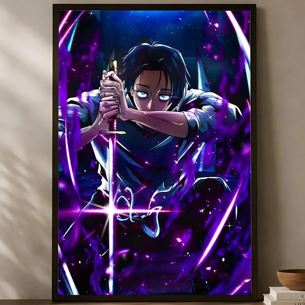 Yuta Okkotsu Anime Self-Stick Wall Poster – HD Waterproof Art Anime Wall Poster Axl White02 60X90cmNoframe