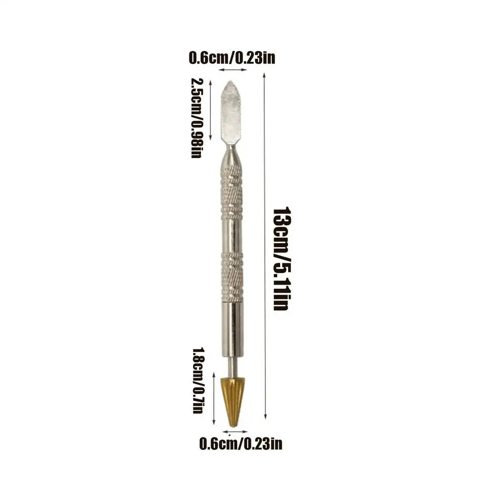 Double-Head Leather Edge Dye Pen | Belt & Craft Finisher Leather Craft Tool Axl Pointed