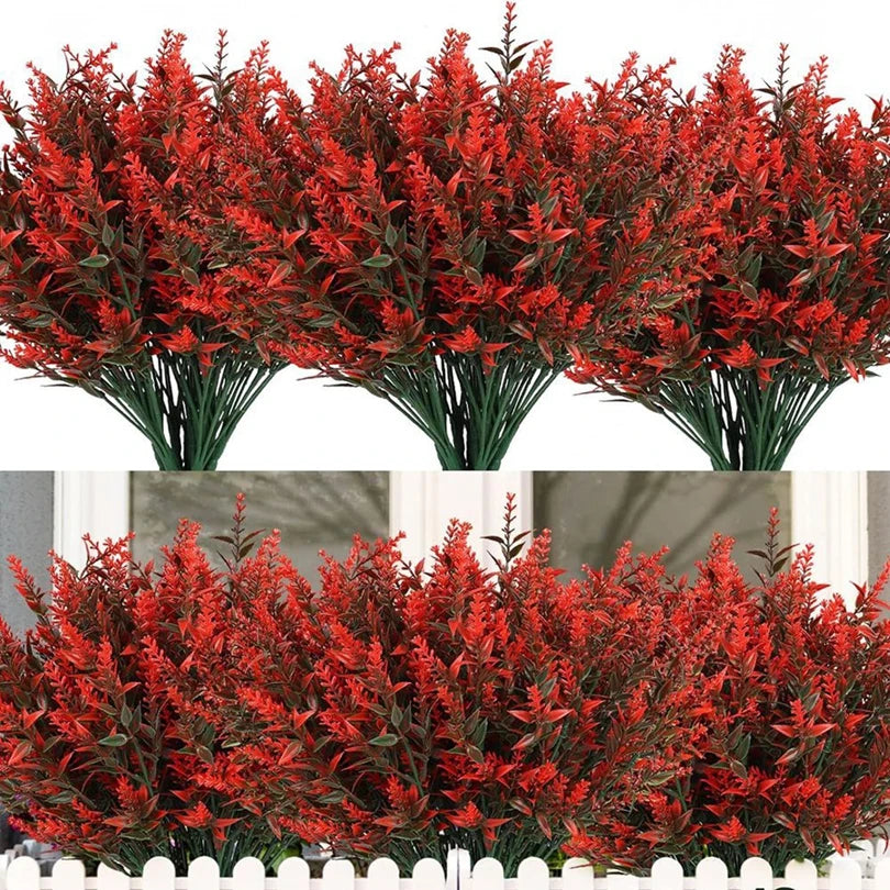 Artificial Plastic Lavender Stems – Fake Flowers Home & Wedding Artificial Flower Stems Axl