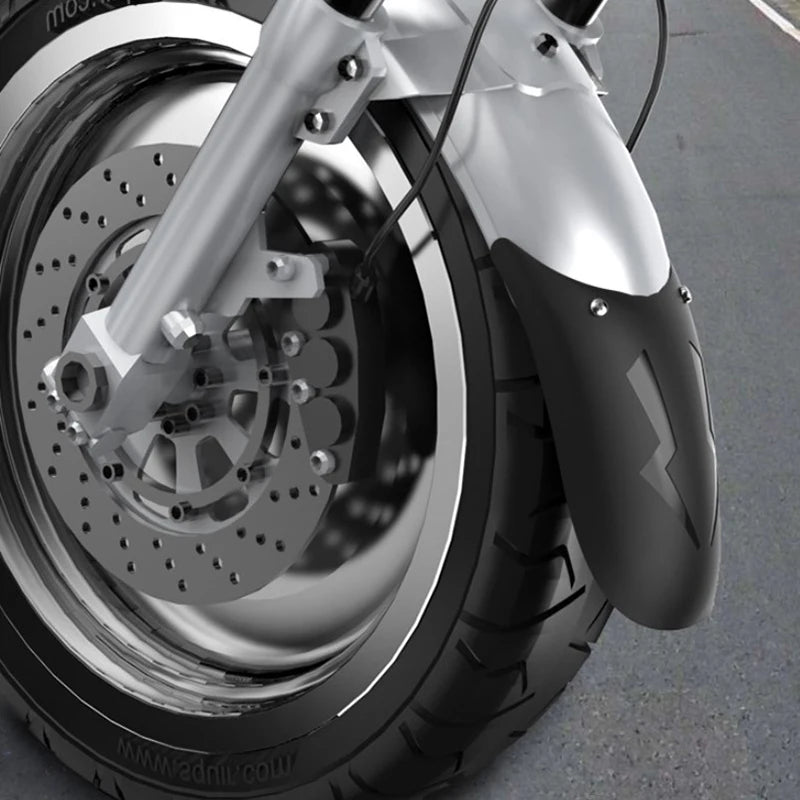 Universal Motorcycle Extended Front Mudguard Splash Guard ABS Motorcycle Mudguard Axl