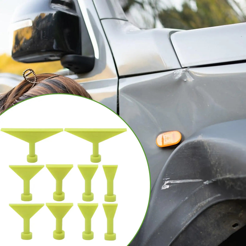 10-Pc Car Dent Puller Tabs | Paintless Dent Repair Kit Dent Repair Kit Axl